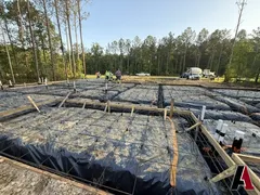 Construction: Foundation formed, ready to pour